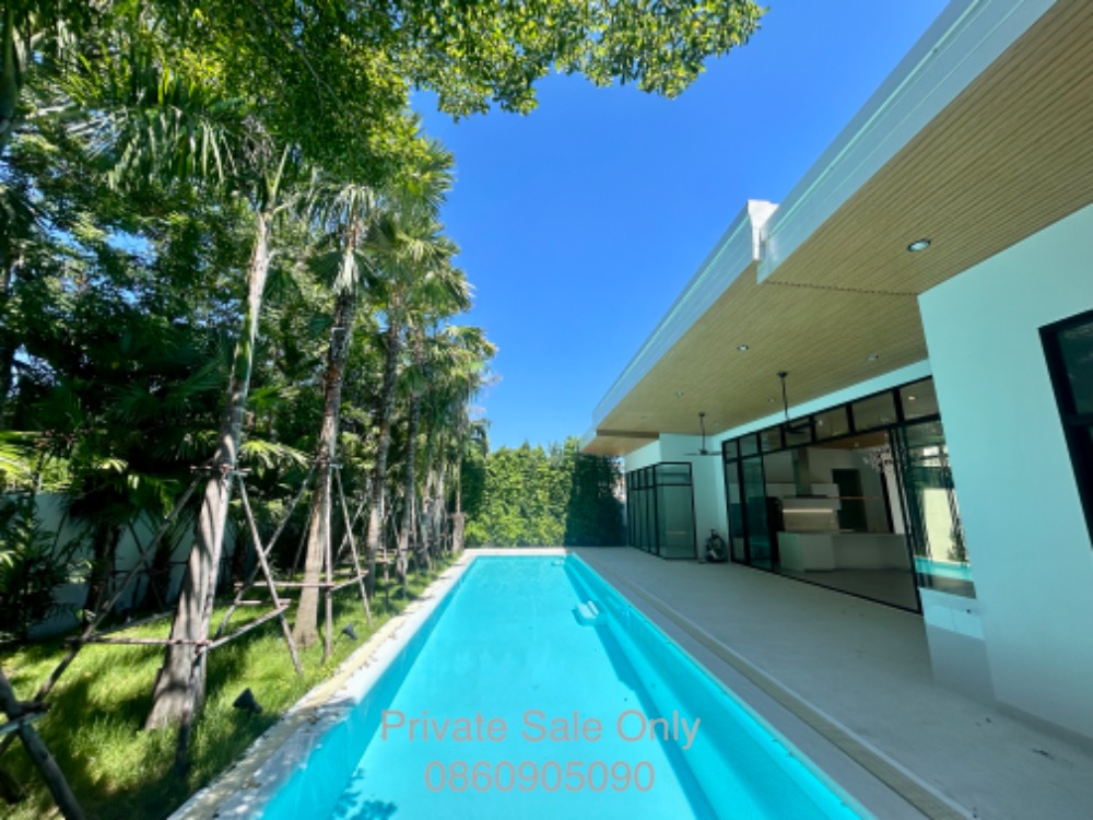 For SaleHouseVipawadee, Don Mueang, Lak Si : Luxury brand new Pool Villa in exclusive Beverly Hills, Chaengwatthana