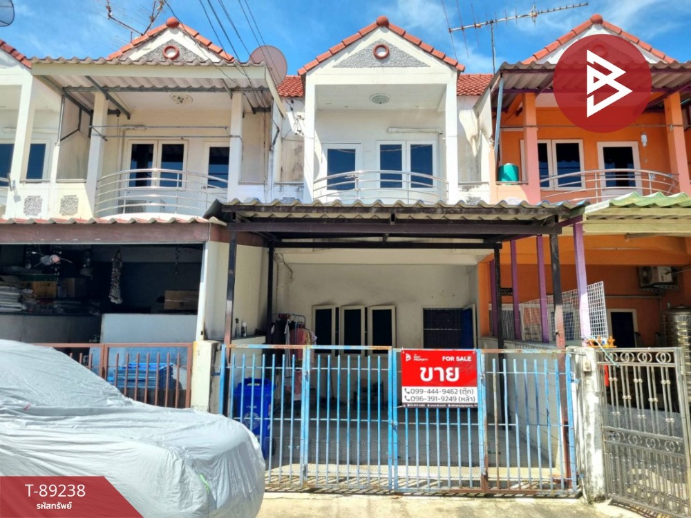 For SaleTownhouseSamut Prakan,Samrong : Townhouse for sale, 2 floors, Feuang Fa Villa Village 12, Theparak, Samut Prakan