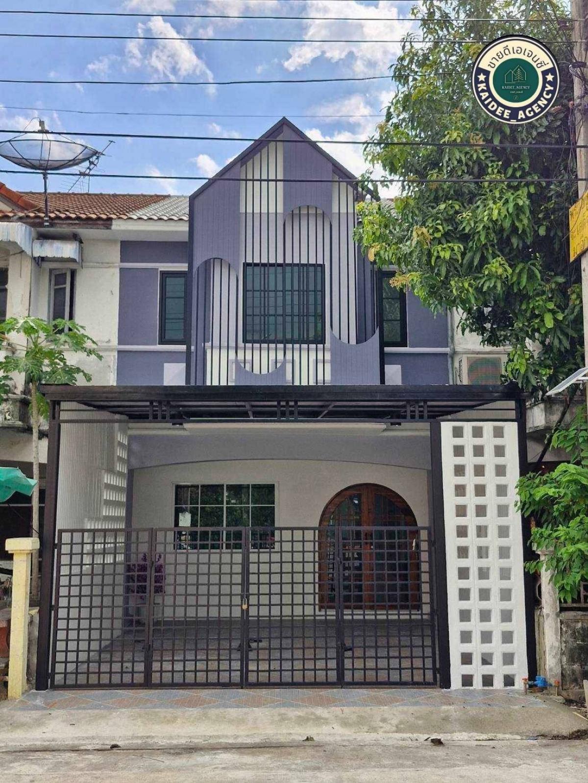 For SaleTownhouseNawamin, Ramindra : 2-storey townhouse, KC Village, Ram Intra 1, Hathai Rat 39, Phraya Suren, Hathai Mit, Sai Mai, Khlong Song, Safari World, Fashion Island, Khubon, Chatuchak, Thai Raman, Nimit Mai, Khlong Sam Wa, Wat Paen Thong, Khum Thong Witthaya School