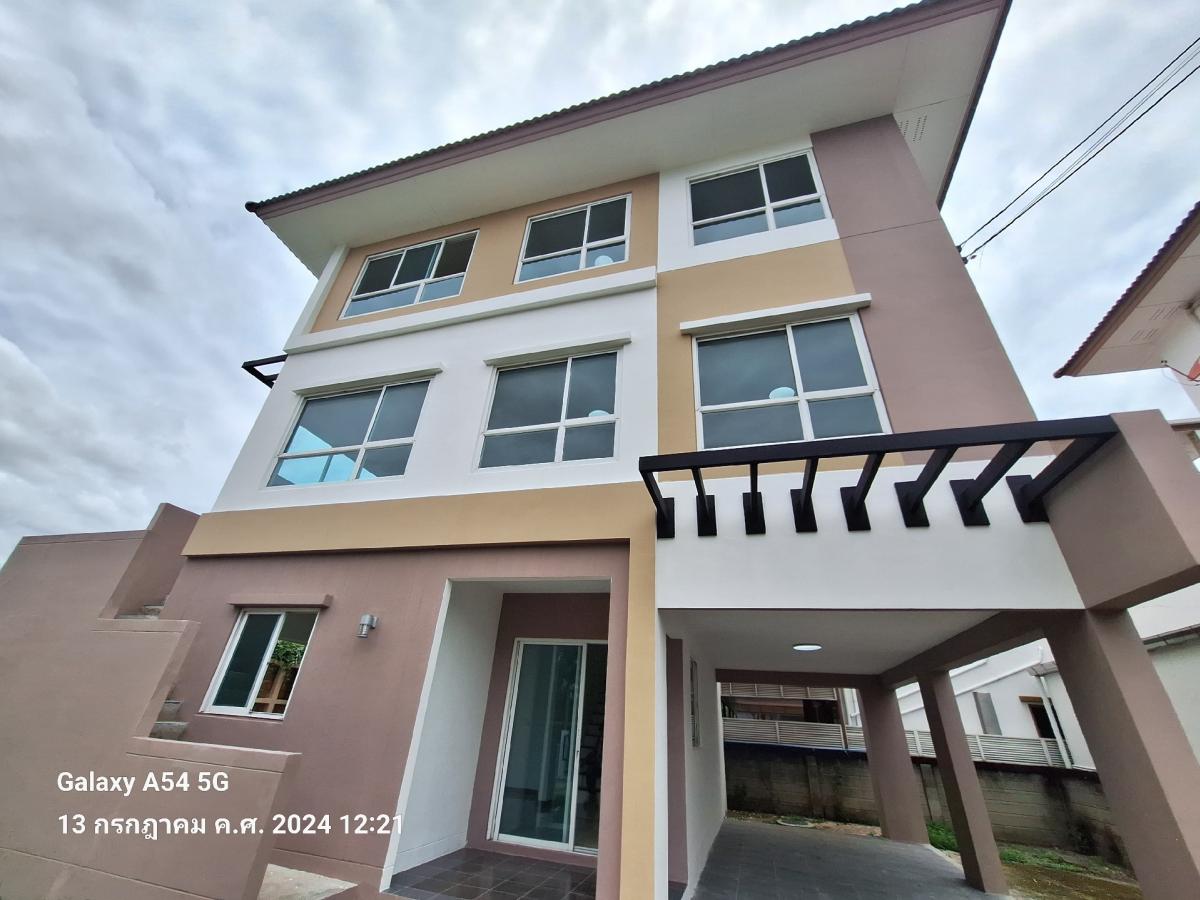 For SaleHouseRama5, Ratchapruek, Bangkruai : House for sale in Nonthaburi, Casa Ville Ratchaphruek-Chaengwattana, 75.8 sq.wa., 3 floors, large house on the inner edge, opposite Robinson