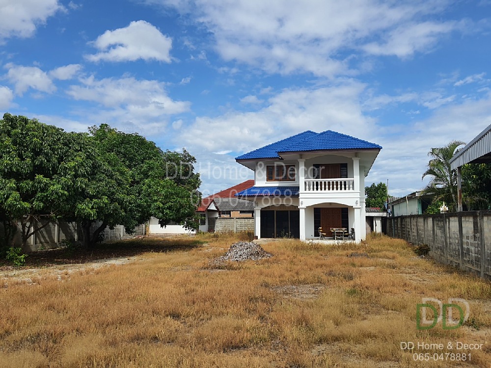 For SaleHouseChiang Mai : DD-0213 Single House for Sale, 240 Sq. Wah, San Pa Tong, Adjacent to Highway, Near San Pa Tong Hospital.