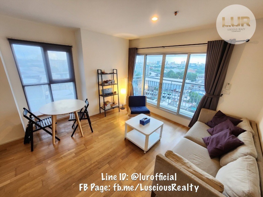 For SaleCondoOnnut, Udomsuk : Sale Aspire Sukhumvit 48 City and river View 2 Bed 2 Bath 1 Living Room 64.33sqm., 4.85MB