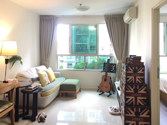 For SaleCondoWongwianyai, Charoennakor : Condo for sale, Dbura Prannok Siriraj, size 38 sq m., Building B, 5th floor, swimming pool view, 1 br, 1 ba, near MRT Yaek Fai Chai.