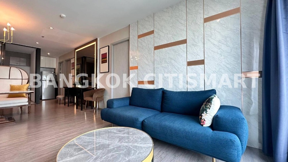 For RentCondoSukhumvit, Asoke, Thonglor : Condo for rent in Ekkamai area, Rhythm Ekkamai, size 81 sq m, 2 bed 2 bath 63,000 Baht! Near BTS Ekkamai, only 280 m.