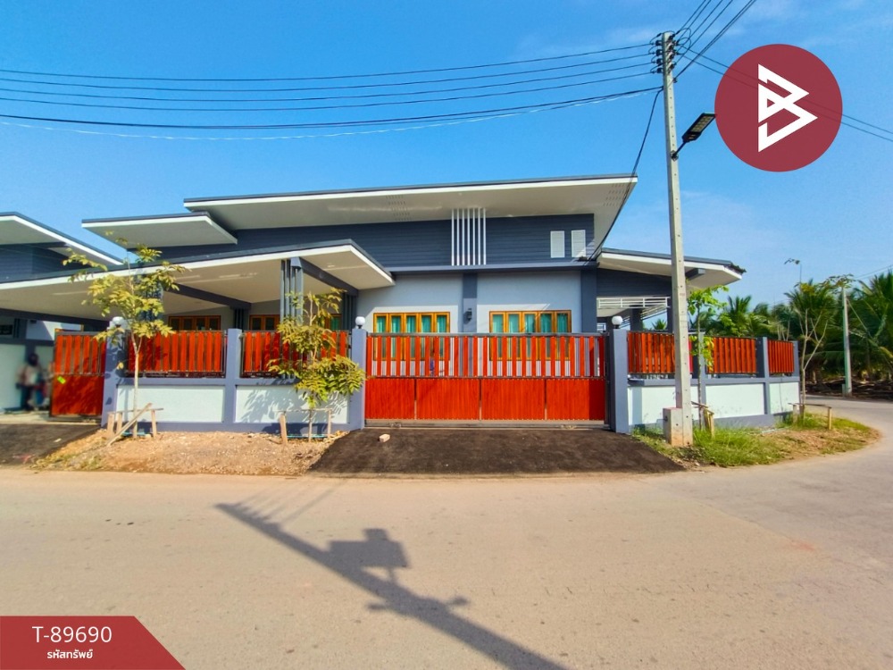 For SaleHouseSamut Songkhram : Single-storey detached house for sale Saeng Tawan Village, Lat Yai, Samut Songkhram