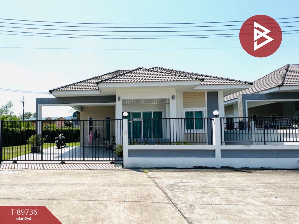 For SaleHousePattaya, Bangsaen, Chonburi : Single-storey detached house for sale Chonsiriville Village, Ban Bueng, Chonburi