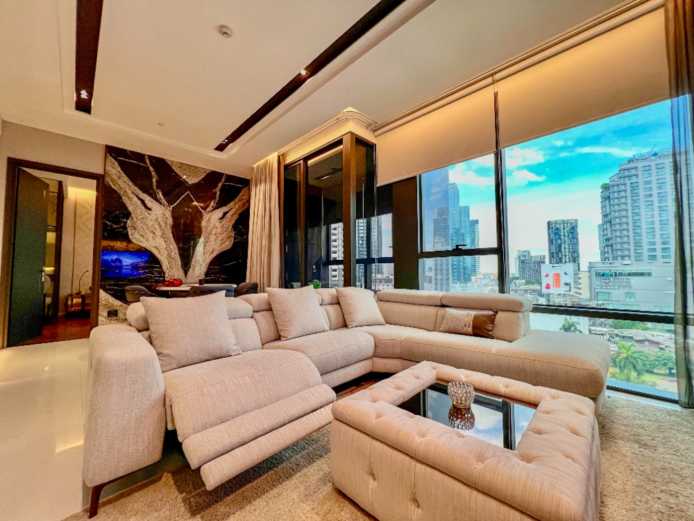 For SaleCondoSukhumvit, Asoke, Thonglor : Luxury condo for sale, The Bangkok Thonglor, corner, Thonglor Soi 1, luxurious with every function. Premiumly decorated