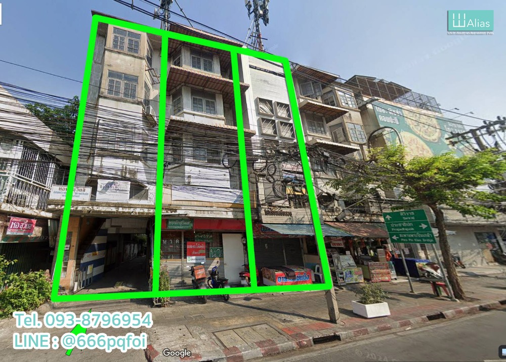 For RentShophouseWongwianyai, Charoennakor : Commercial Buildings for rent in Issaraphap-Phrannok area