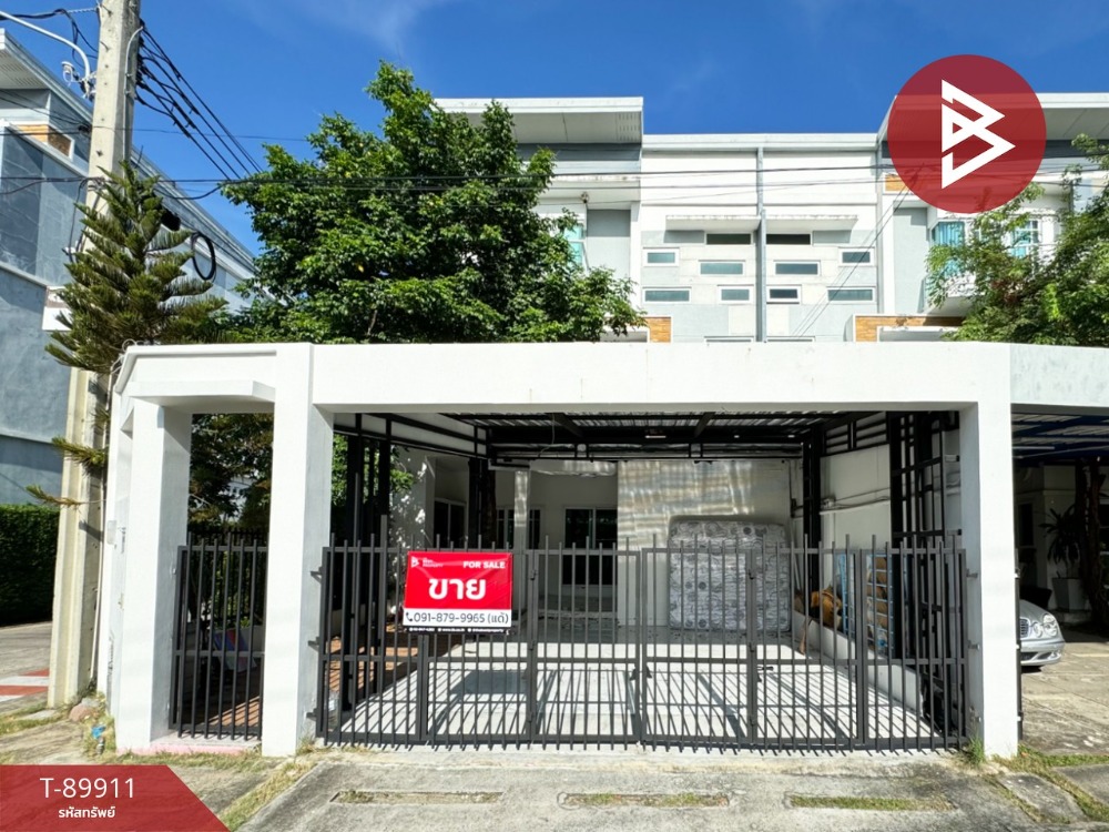 For SaleTownhouseSamut Prakan,Samrong : Townhome for sale/rent, Le Nextra Village, Srinakarin, Samut Prakan, ready to move in.