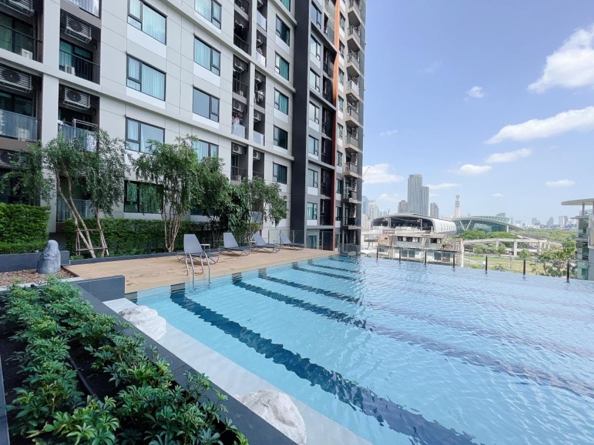 For RentCondoRama9, Petchburi, RCA : Life Asoke 0 min new room, never rented out before, large room 55 Sq.m. the project only one room 30,000 /month