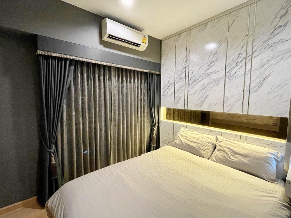 For RentCondoOnnut, Udomsuk : For rent, whizdom connect sukhumvit, room size 30 sq m, 21, clear view, no block, north direction, unit type AB, beautiful built-in furniture and complete electrical appliances, ready to move in