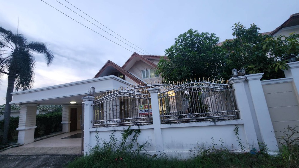 For SaleHouseChaengwatana, Muangthong : 2-story detached house, 70 sq m, 3 bedrooms, near Thai Watsadu, Chaengwattana.