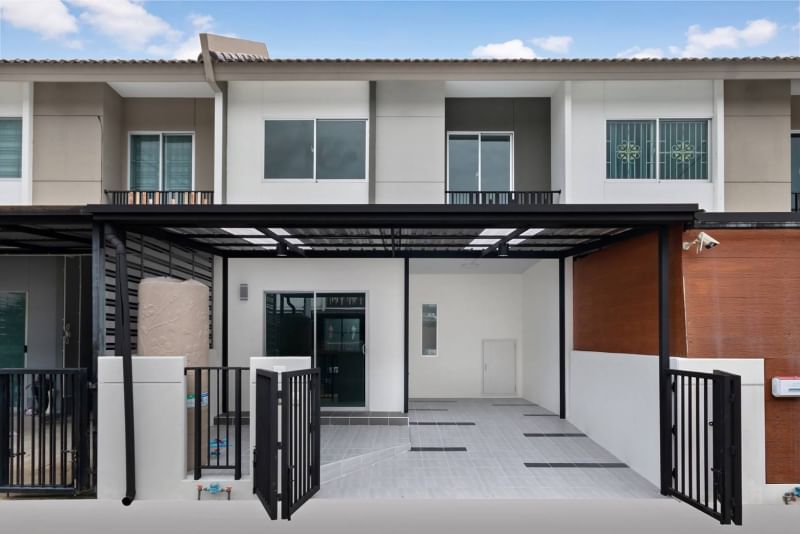 For SaleTownhouseNonthaburi, Bang Yai, Bangbuathong : 📌 Sale!!! 🏡 Townhouse, Pruksa Village 112 (Newly renovated, beautiful, true to the picture, Bang Yai area 👍👍👍👍)📌