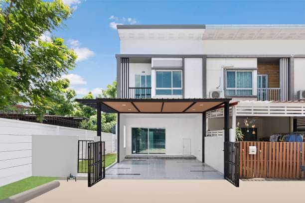 For SaleTownhouseRama5, Ratchapruek, Bangkruai : 📌 Sale!!! 🏡 Townhouse, Village Villet Light, Ratchaphruek-Pinklao (Newly renovated, fully extended, quality community👍👍👍👍)📌