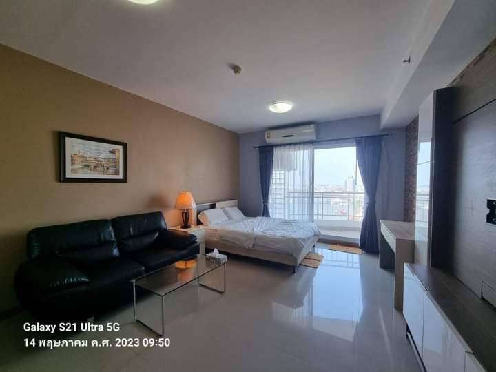 For RentCondoWongwianyai, Charoennakor : SRPJ107 Condo for rent, Supalai River Place Charoen Nakhon, 26th floor, city view, 38 sq m., 1 bedroom, 1 bathroom, 12,000 baht. 081-904-4692