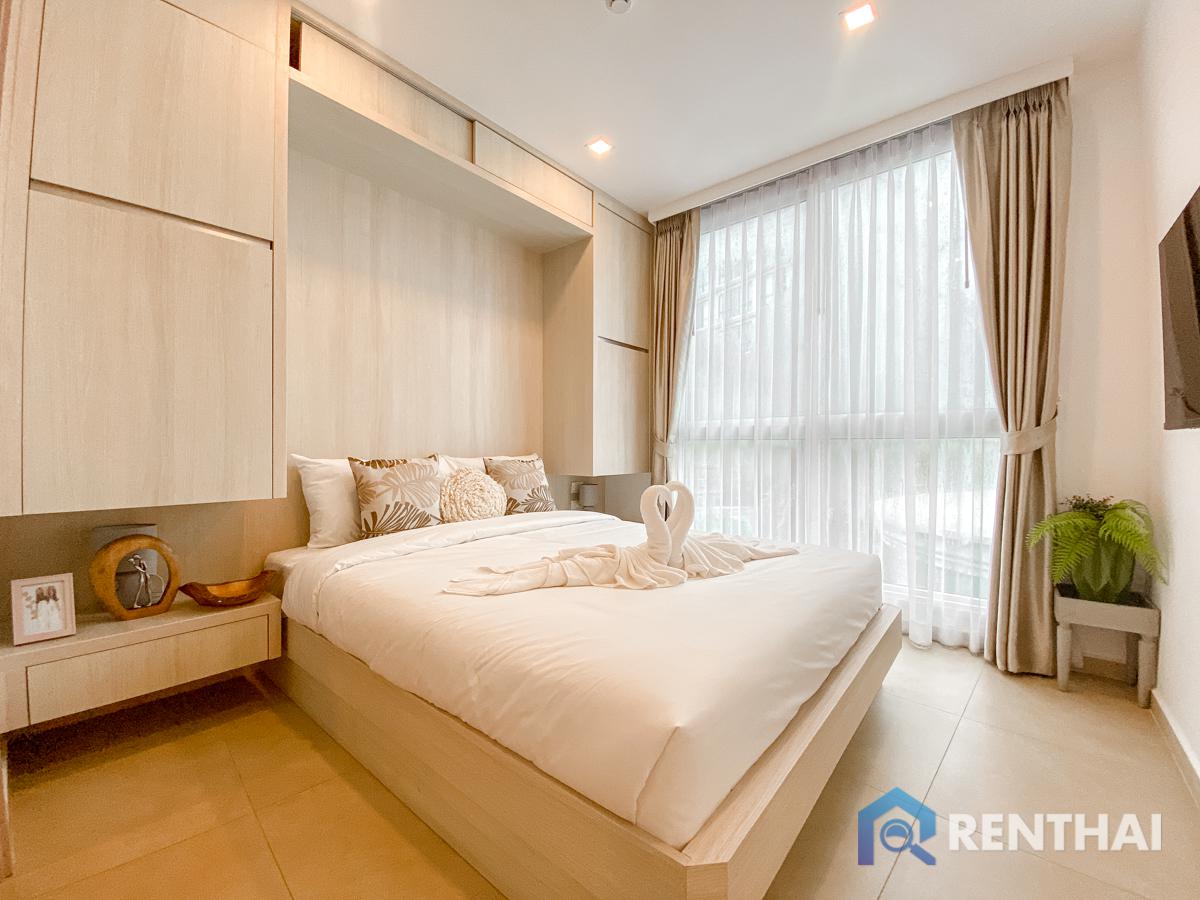 For SaleCondoPattaya, Bangsaen, Chonburi : 1bed Condo in Pattaya, Fitness, Pool,Gardens Only 2.03M Thb