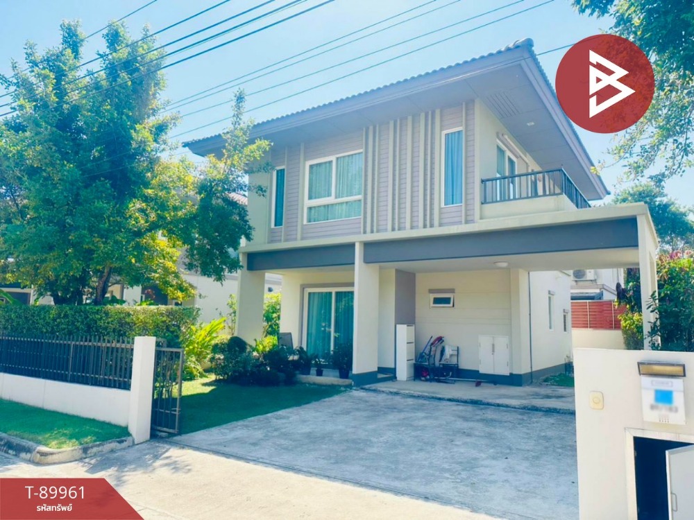 For SaleHouseBangna, Bearing, Lasalle : Single house for sale Kanasiri Bangna Village, Samut Prakan (Kanasiri Bangna)