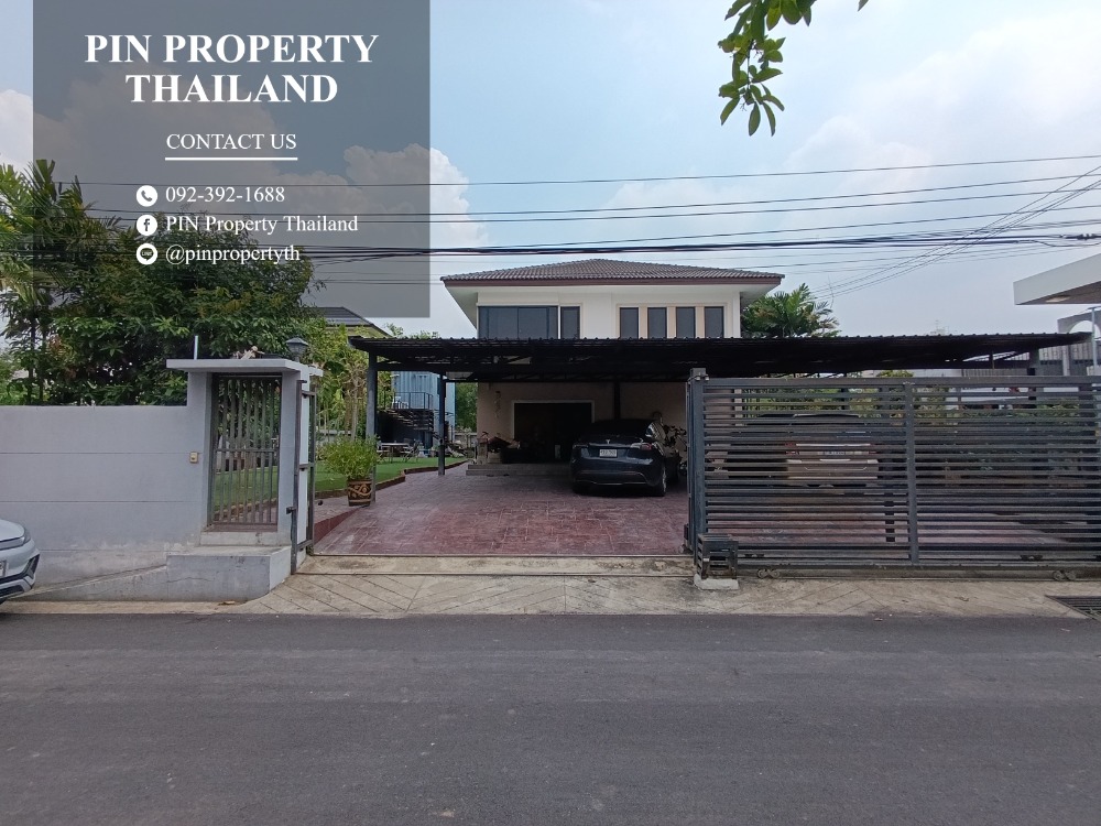 For SaleHouseVipawadee, Don Mueang, Lak Si : Urgent sale, single house, Chinnakhot, Lak Si, Soi Ngamwongwan 43, Intersection 2-20, large size 150 sq m, 5 bedrooms, 6 bathrooms.