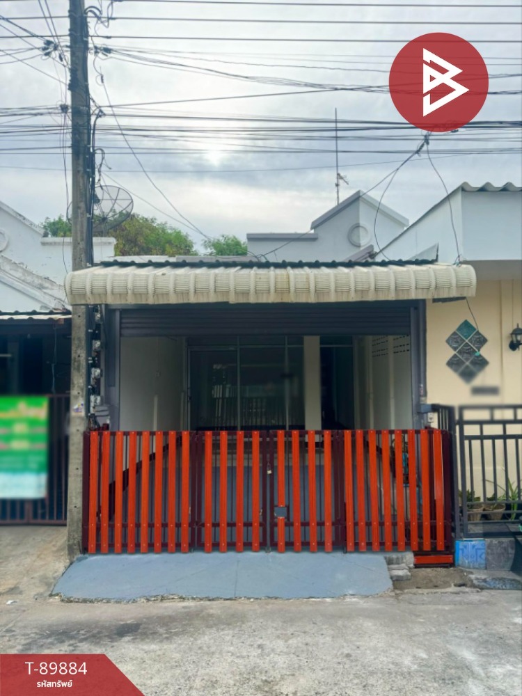 For SaleTownhouseSamut Prakan,Samrong : Townhouse for sale Piti Villa Village, Phraeksa, Samut Prakan, ready to move in.