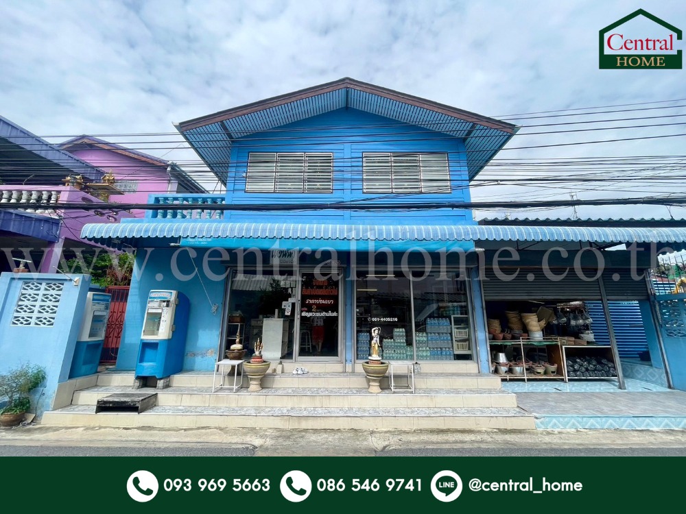 For SaleHouseSamut Prakan,Samrong : Single house, Theparak, corner house, for sale with minimart