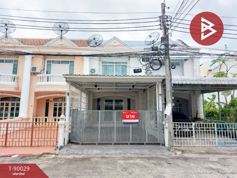 For SaleTownhouseBangna, Bearing, Lasalle : Townhouse for sale Thung Setthi Village, Ramkhamhaeng 2, Bangkok