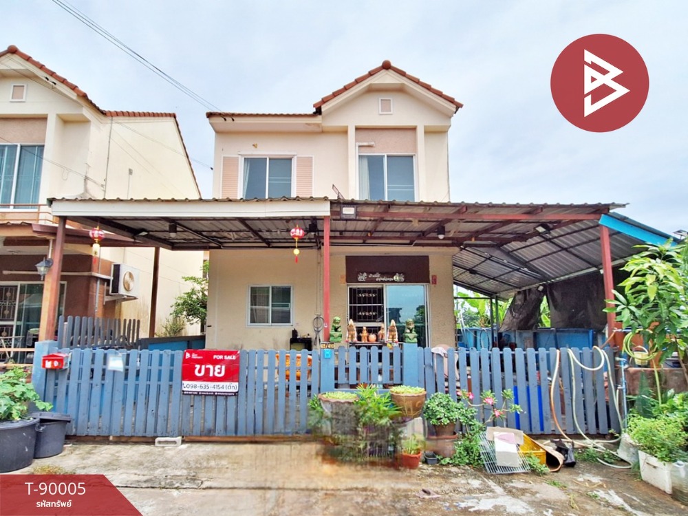 For SaleHouseMin Buri, Romklao : Single house for sale Nantawan Village 10, Liapwaree 37 (Nantawan 10), Bangkok