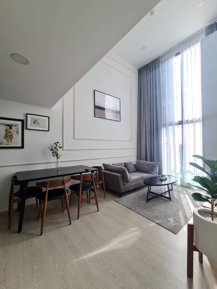 For RentCondoVipawadee, Don Mueang, Lak Si : For rent: Knightsbridge Phahon Yothin Interchange, Building A, 14th floor, size 50 sq m, 2 bedrooms, 2 bathrooms, fully furnished, ready to move in, has washing machine