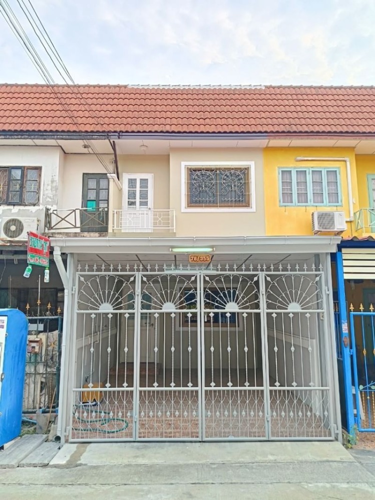 For SaleTownhouseNonthaburi, Bang Yai, Bangbuathong : Townhouse, Buathong Village 4, newly decorated, good location, near the market