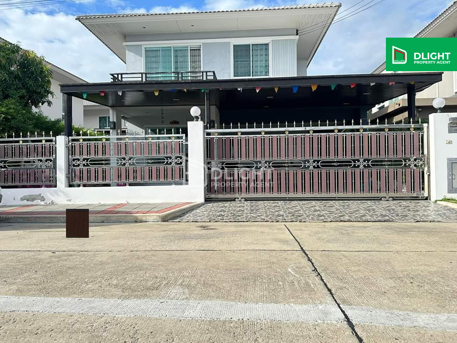 For SaleHouseNonthaburi, Bang Yai, Bangbuathong : Urgent sale single house Sammakorn Chaiyaphruek-Wongwaen Bang Bua Thong 52.8 sq m, 3 bedrooms, 3 bathrooms, price 3.99 million baht, ready to move in, very good location.