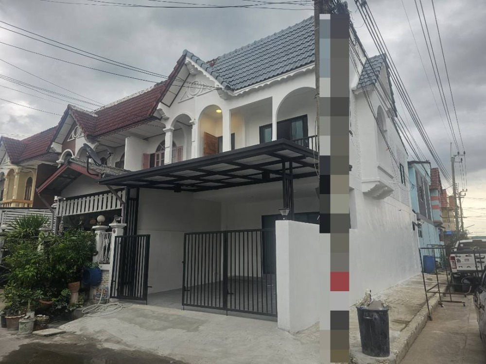 For SaleTownhouseNawamin, Ramindra : S2799 2-storey townhouse for sale, Sena Villa Village 4, corner house, newly renovated, cute, comfortable to live in