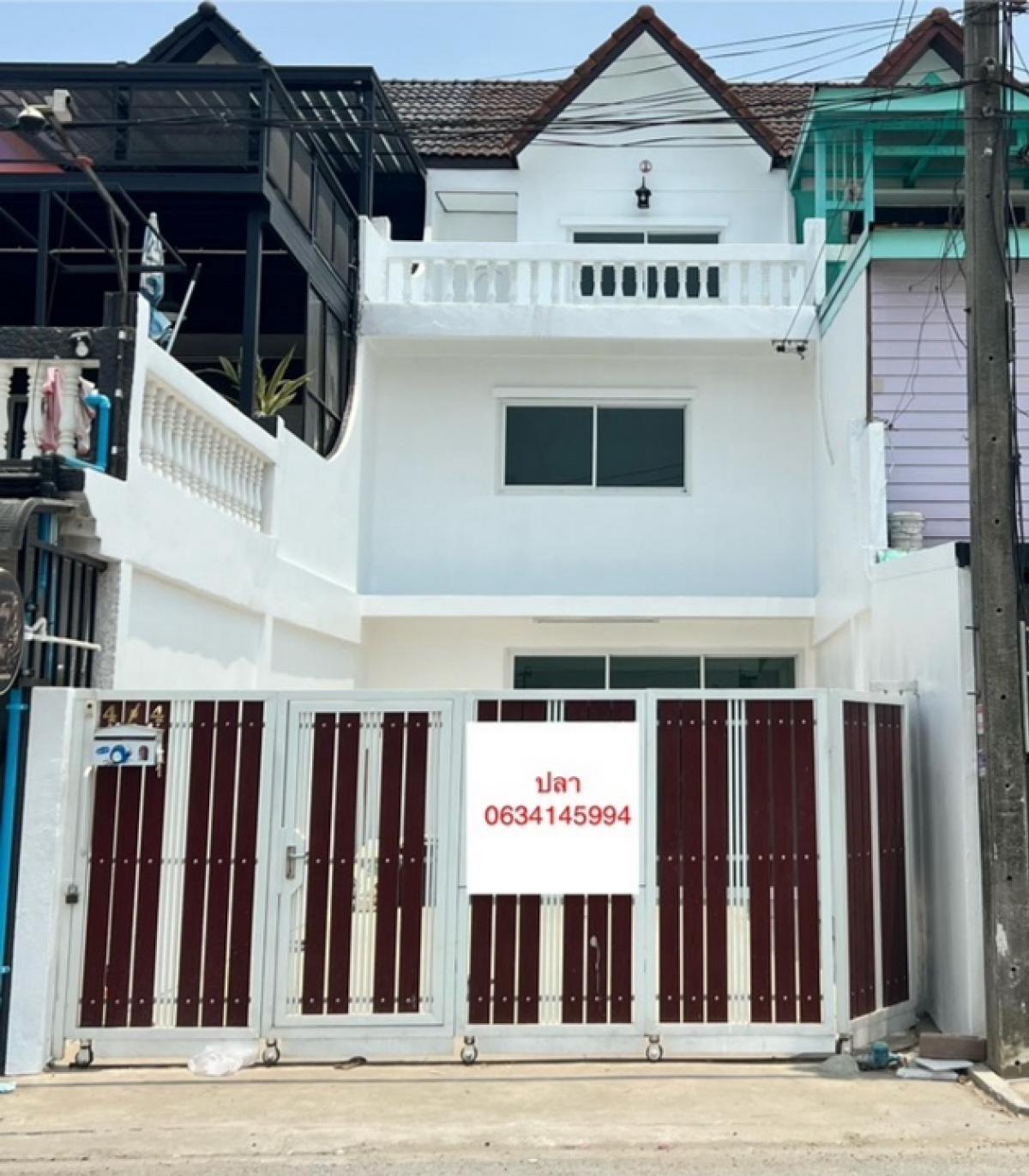 For SaleTownhouseNawamin, Ramindra : Selling a 3-storey townhouse 🎯 Sukhapiban Watcharapol Ram Intra, with money left, selling below appraisal price