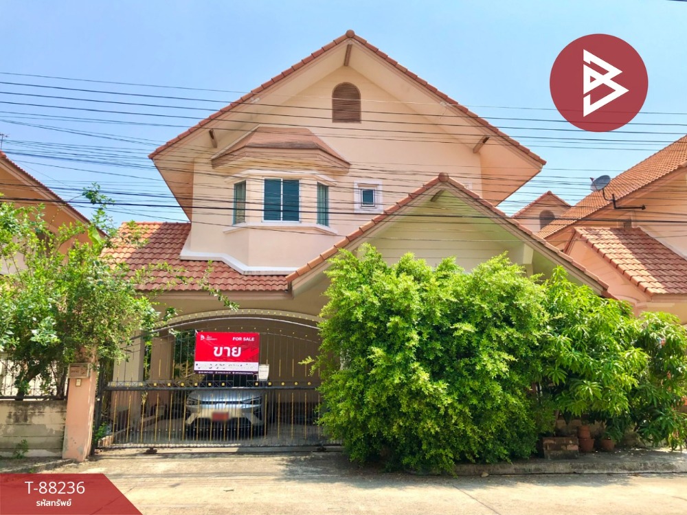 For SaleHousePathum Thani,Rangsit, Thammasat : Single house for sale AC House Village 4 Lam Luk Ka-Khlong 4 (AC.House4) Pathum Thani