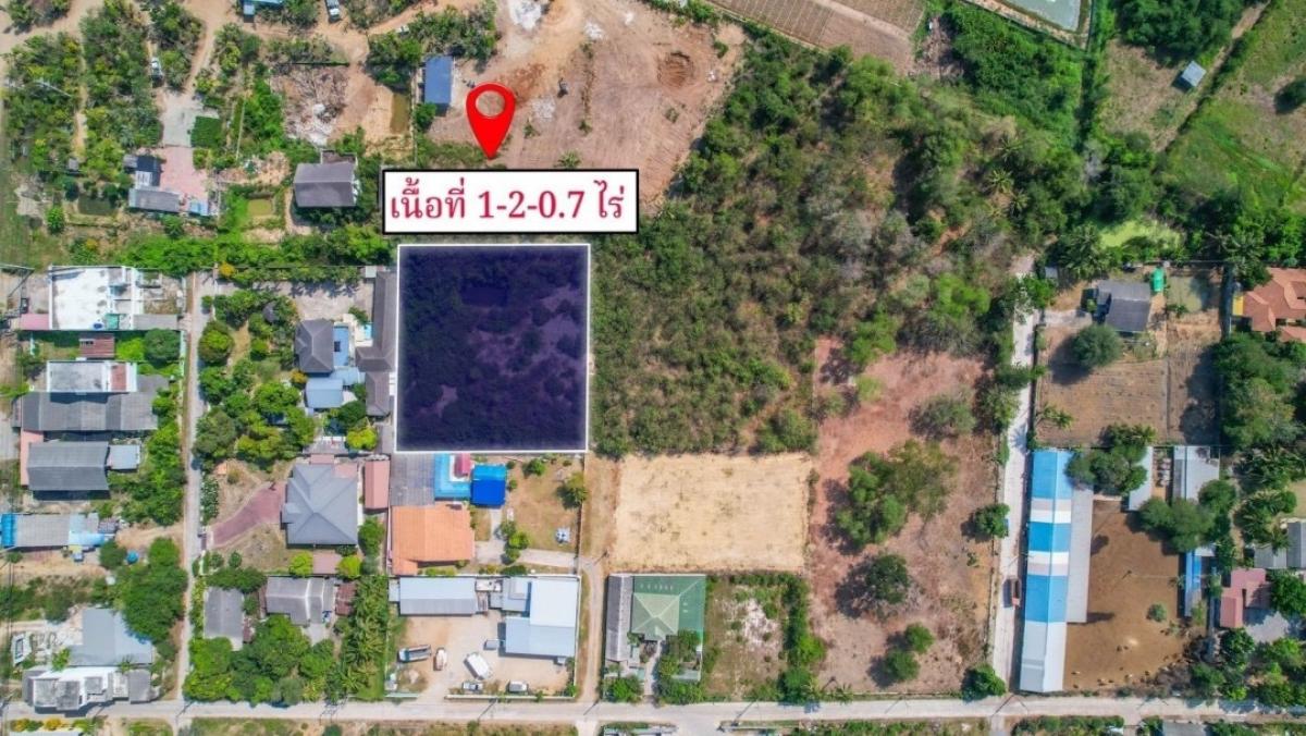 For SaleLandHuahin, Prachuap Khiri Khan, Pran Buri : Land for sale in Pranburi, 1 rai 2 ngan, near Hua Hin city, Phetkasem Road. Prachuap Khiri Khan