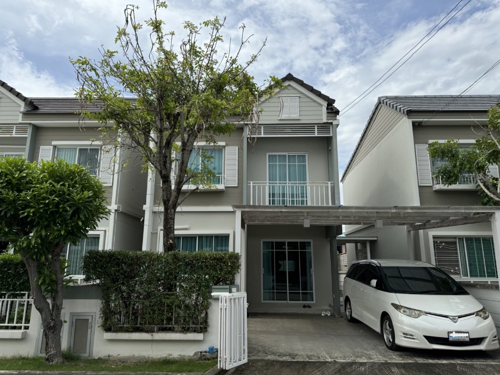 For RentHouseSamut Prakan,Samrong : Townhome for rent Areeya Village Bangna-Wongwaen 2, lowest price in the market.