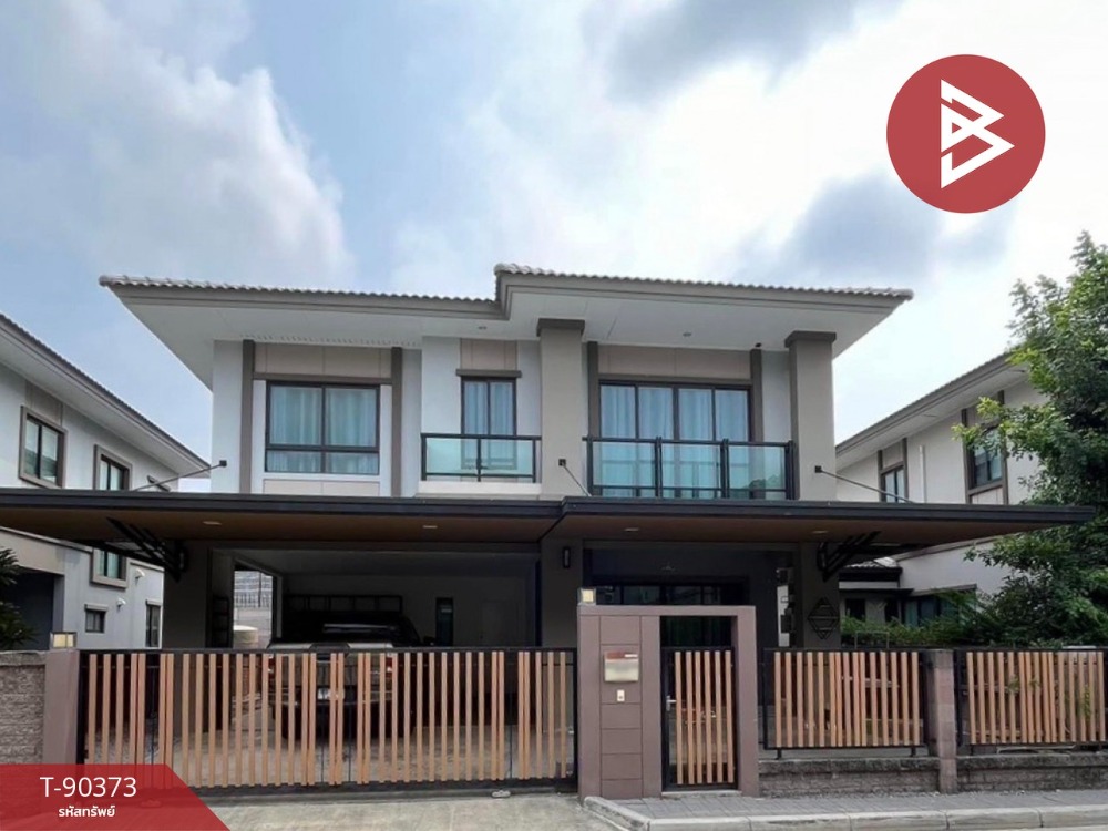 For SaleHouseSamut Prakan,Samrong : Single house for sale Passorn Village, Bangna-Wongwaen, Bang Phli, Samut Prakan