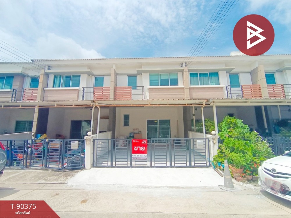 For SaleTownhouseRathburana, Suksawat : Townhouse for sale Town Plus Village, Pracha Uthit, Thung Khru, Bangkok