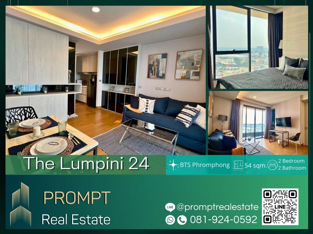 For RentCondoSukhumvit, Asoke, Thonglor : ST12402 - The Lumpini 24 :  เดอะ ลุมพินี 24 - BTS Phrom Phong / EmQuartier / Emporium / Emsphere / Samitivej Sukhumvit Hospital