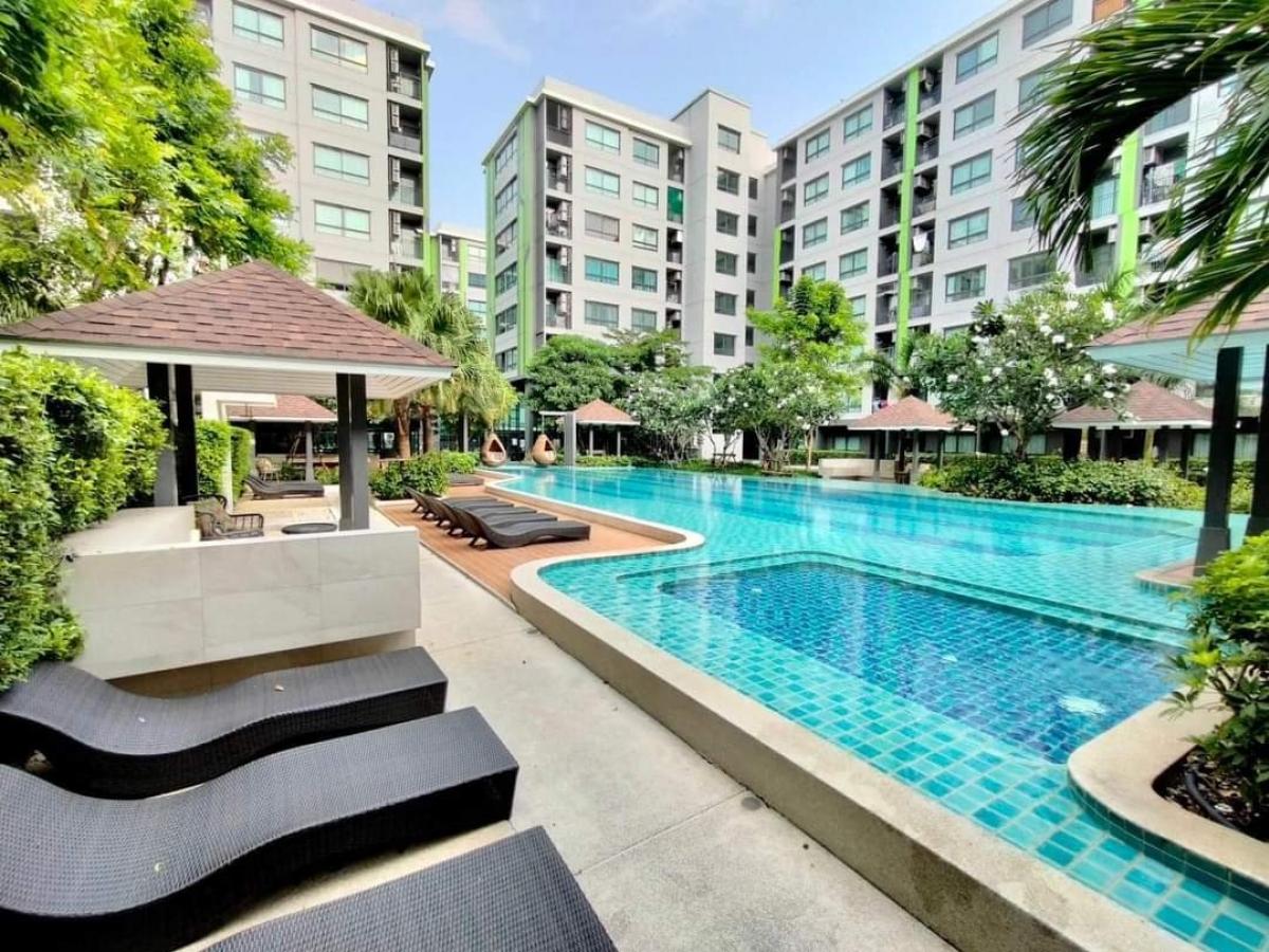 For RentCondoVipawadee, Don Mueang, Lak Si : For rent: Green Condo Don Mueang-Songprapa