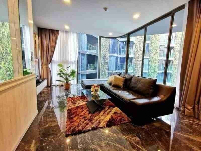 For SaleCondoSukhumvit, Asoke, Thonglor : ♦ Prime Location ♦ Duplex ​05+ floor 135.00 sq.m. | 3 beds, Fully Furnished | near EmQuatier 6 mins, Emporium 6 mins, Samitivej Sukhumvit Hospital 7 mins