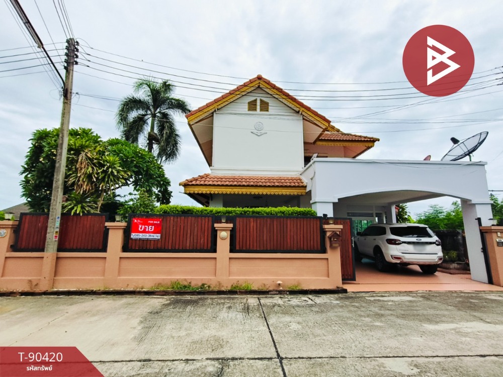 For SaleHousePattaya, Bangsaen, Chonburi : Single house for sale, area 63.2 square meters, Sriracha, Chonburi.