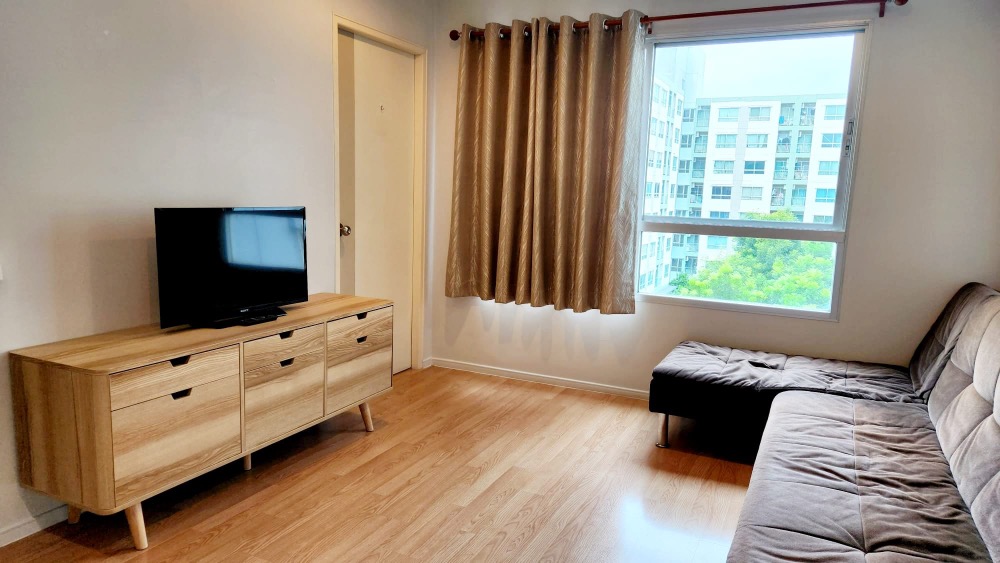 For RentCondoOnnut, Udomsuk : K-5187 Urgent for rent! Condo LPN Ville On Nut 46, beautiful room, corner room, garden view.