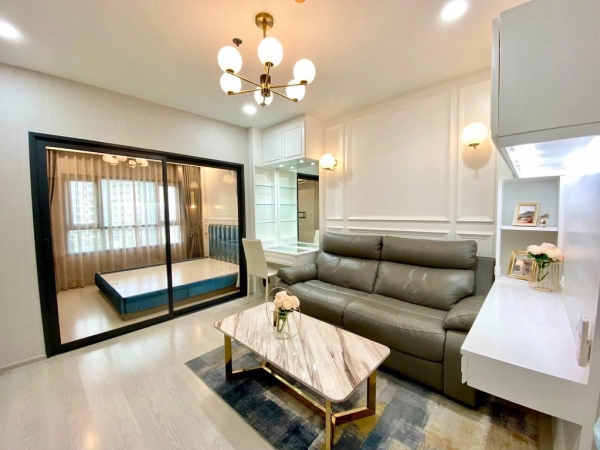 For SaleCondoThaphra, Talat Phlu, Wutthakat : For sale: Ideo Tha Phra Interchange, next to MRT Tha Phra, ready to move in with bags 🛏️1 bedroom, 1 large bathroom