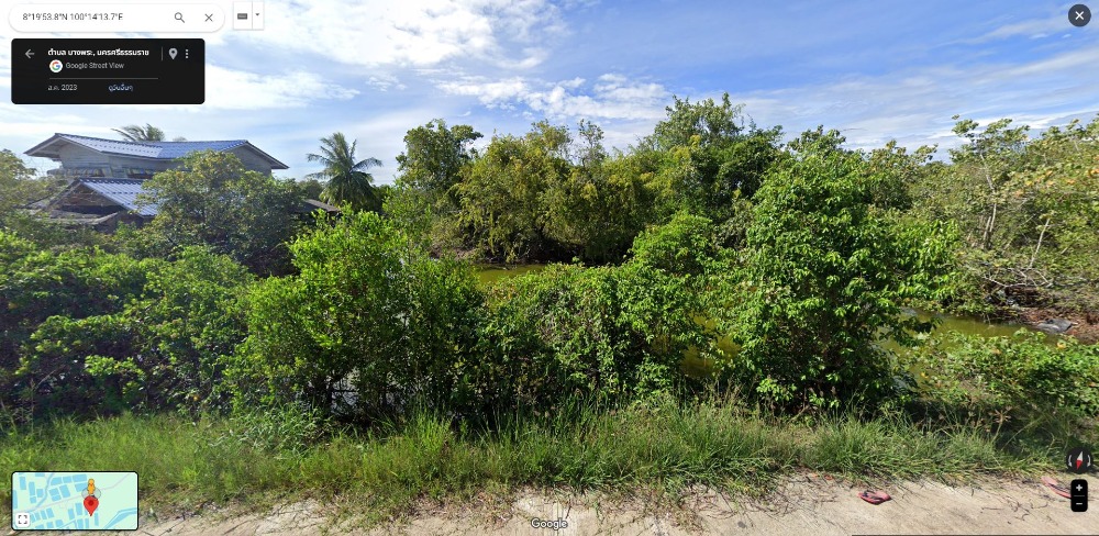 For SaleLandNakhon Si Thammarat : For sale: 3 plots of vacant land, 38-2-85.5 rai, 7-2-21 rai, and 38-3-18.4 rai, on a 2-lane asphalt road, with electricity and tap water, near the Pak Kamphaeng Basin Development Project under royal initiative and Wind Park Nakhon Si Thammarat, for sale a