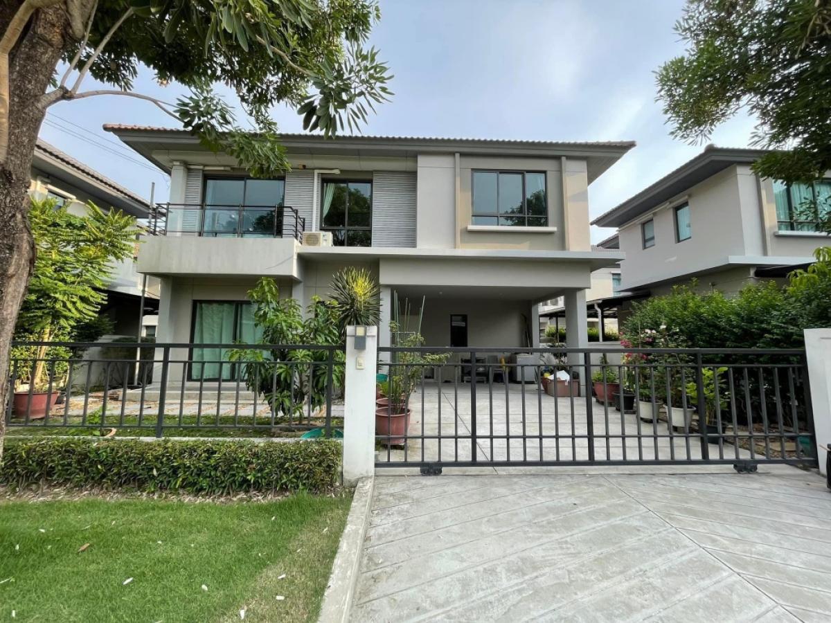 For SaleHouseRama5, Ratchapruek, Bangkruai : House for Sale - Rama 5, single house, ready to move in, Venue Rama 5, special discount price