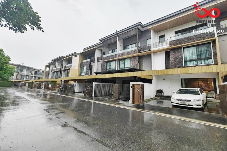 For SaleTownhouseKaset Nawamin,Ladplakao : Townhouse for sale, 3 floors, Landmark Ekkamai-Ram Intra, 32.8 square wah, Sukonthasawat Road, Soi Sukonthasawat 25