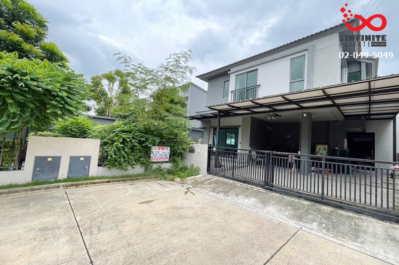 For SaleHousePathum Thani,Rangsit, Thammasat : For sale: 2-storey twin house, Venue Tiwanon-Rangsit, area 43.5 square wah, Tiwanon Road, Pathum Thani