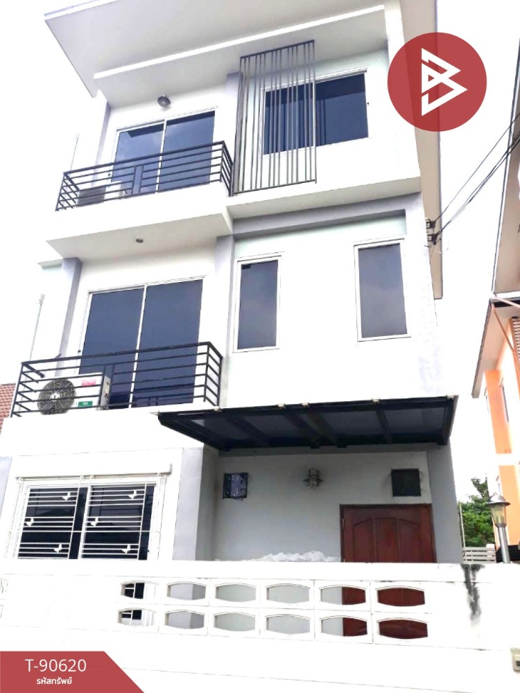 For SaleHouseRama 2, Bang Khun Thian : For sale: 3-storey detached house, area 34.5 square wah, Bang Khun Thian, Bangkok