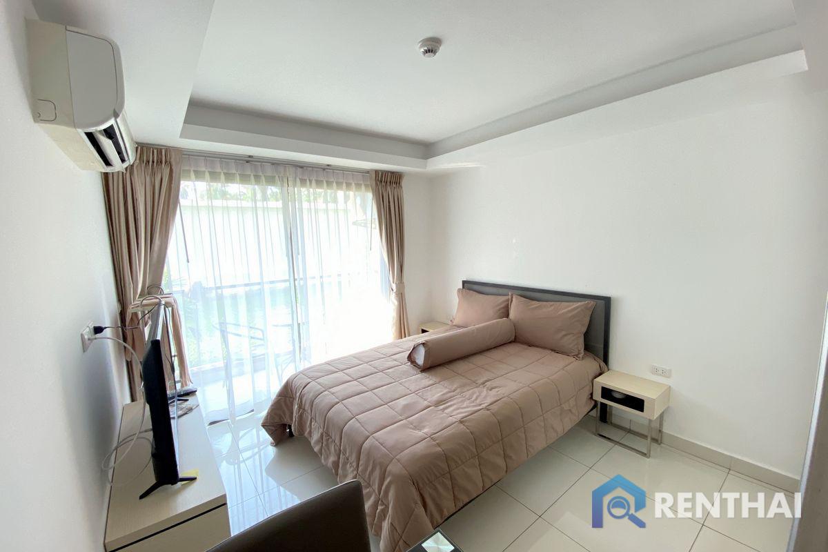 For SaleCondoPattaya, Bangsaen, Chonburi : Urgent sale Studio room in resort style condominium.  Good price for foreign quota.