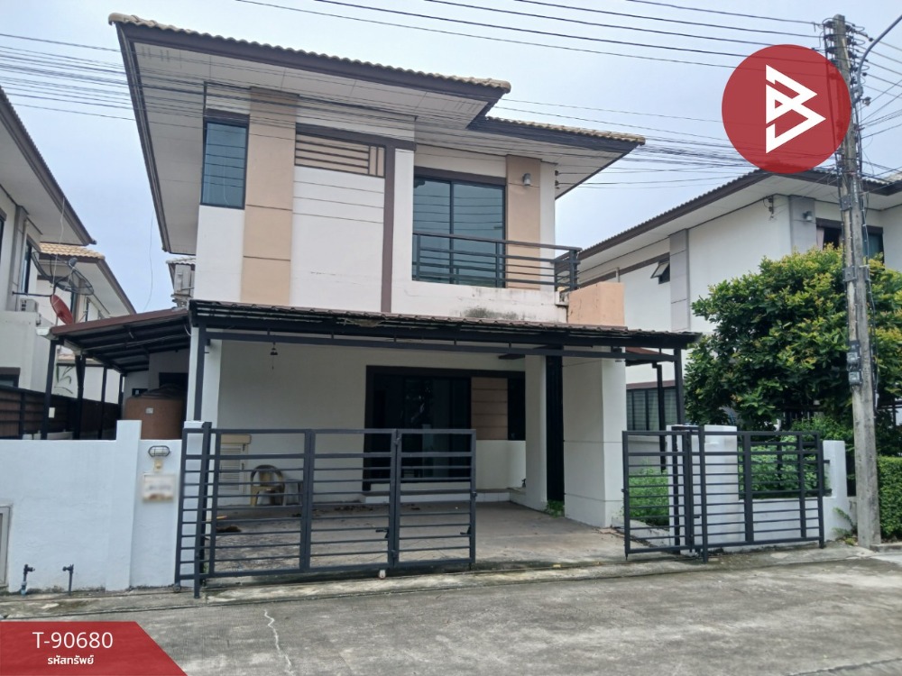 For SaleHousePathum Thani,Rangsit, Thammasat : Single house for sale, Baan Fah Piyarom Nesto Phase 11 project, Lam Luk Ka, Pathum Thani