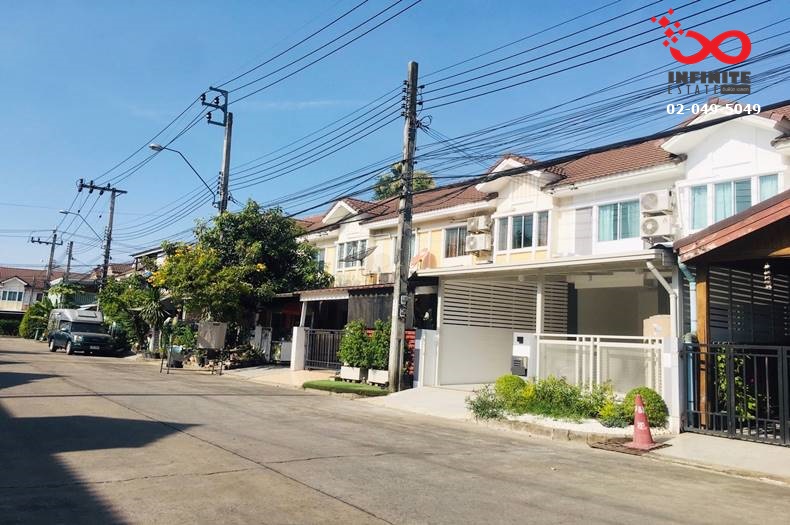 For SaleTownhouseRama5, Ratchapruek, Bangkruai : Townhouse for sale, 2 floors, Pruksa Ville Village 22 (Rama 5-2), Nakhon In Road